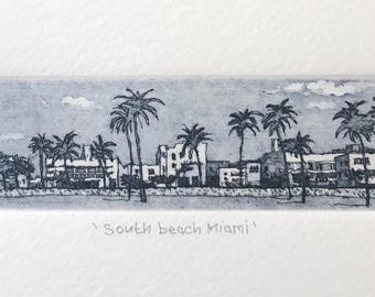 Plage sud de Miami.