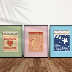 Set of 3 Acotar Print, Crescent City Print, Throne of Glass Print |  | SJM MERCH | Printable Digital Downloads | Wall Art gift