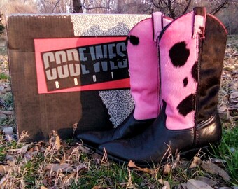 pony hair cowboy boots