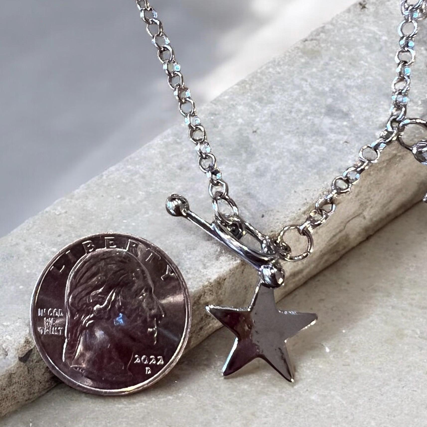Leonardo Jewels Collana Consenza da donna in acciaio inox colore argento con chiusura a moschettone, lunghezza 70 cm, 024442, 70 cm, Acciaio inossidabile, Nessuna pietra preziosa