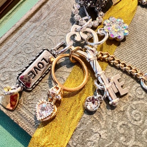 Artsy Chic Assemblage Necklace: Steampunk Charm Jewelry