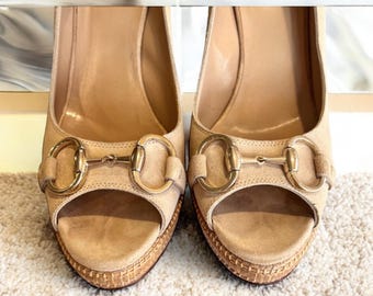 GUCCI Vintage S/S 2002 Bamboo Heels Sandals - Etsy