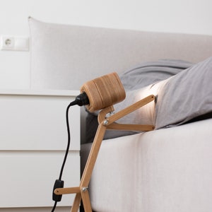 Lampada da lettura per amanti dei libri, luce da lettura, regali per amanti dei libri, luce da libro, lampada da scrivania in legno a forma di cane, lampada da comodino, luce notturna, arredamento per sala lettura