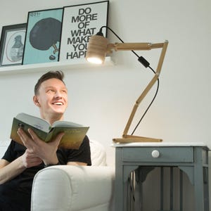 Leeslamp, boekenhoek, boekenlamp, hondenlamp, leeshoekdecor, leeshoekdecor, leeshoekdecor, bibliotheeklamp, boekenliefhebbers geschenken, bibliotheekdecor boekenhouder