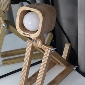 Lampada a forma di cane, lampada da lettura, lampada da scrivania con supporto per libri, lampada da lettura, lampada da scrivania, lampada da comodino, lampada a forma di giraffa