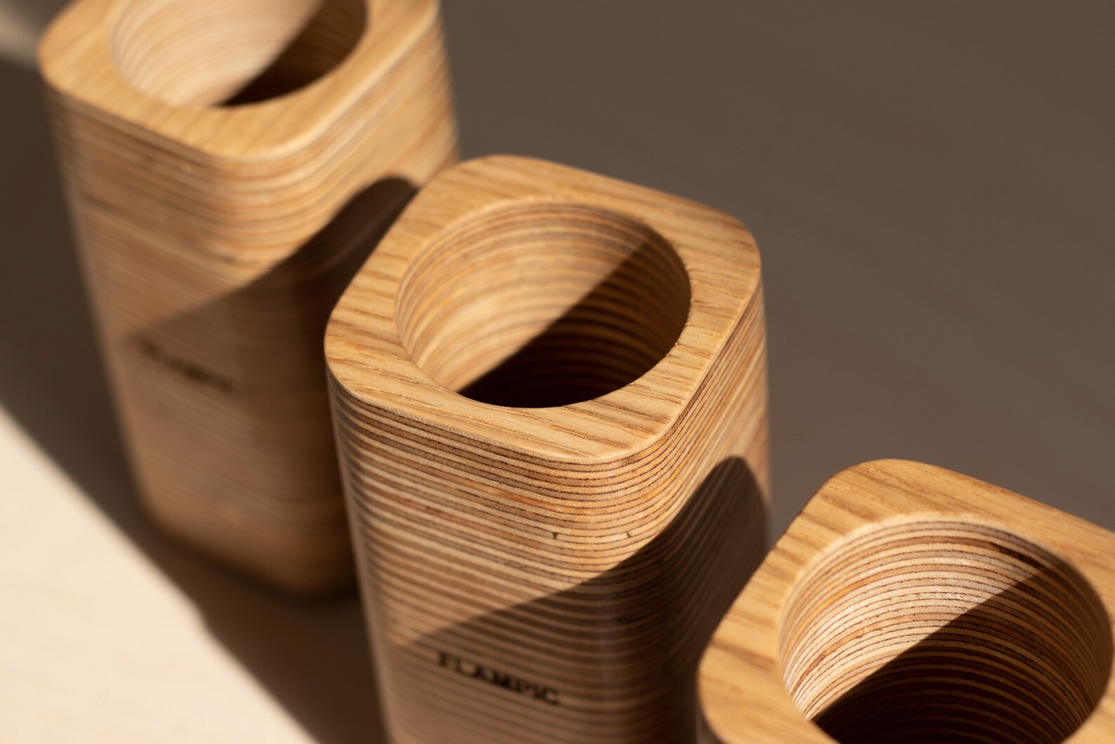 Pencil Cup Wood Pen Holder Keep Your Stuff Organized Etsy