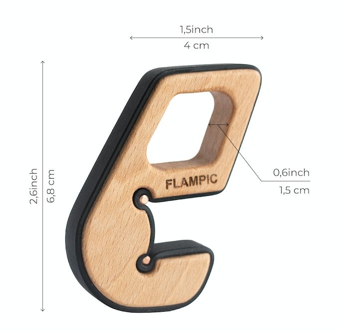 Keychain Phone Stand Black Phone Holder Wood Accessor Etsy