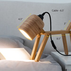 Lampada da comodino, decorazione per la cameretta del bambino, lampada personalizzata, lampada carina, accessori da scrivania per ufficio, luce notturna, lampada decorativa, decorazioni per la cameretta per adolescenti