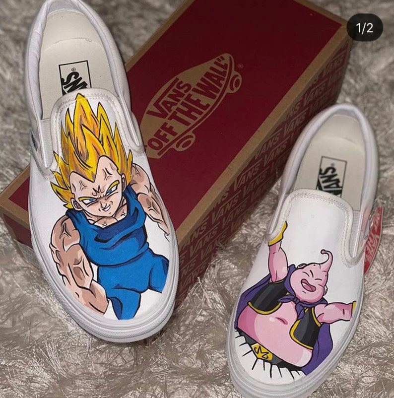 Dragon Ball Z Vans customs Etsy