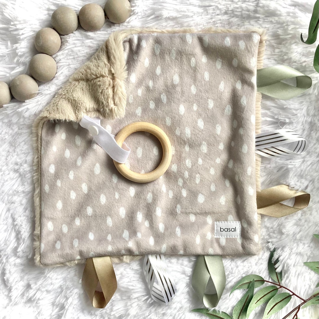 Pacifier Lovey Cuddle Minky Paci Lovie Binky Holder Lovey Sensory