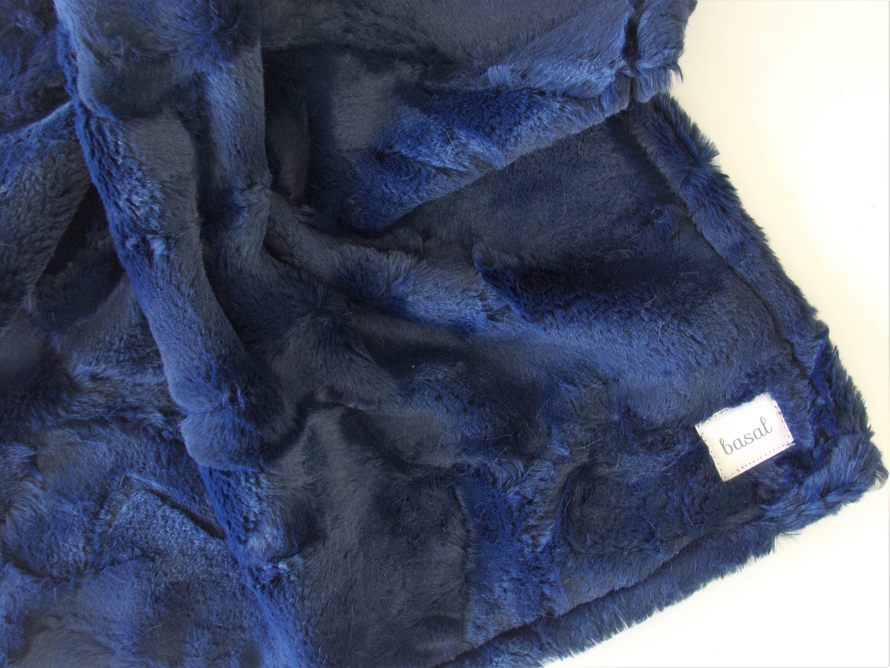 Minky Blanket Blue Double Minky Blanket Blue Lovey Etsy