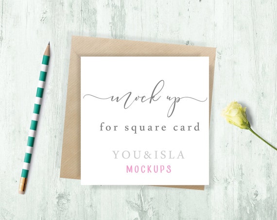 3x Floral Square Card Styled Stock Photography Stationery 3x Floral Square Card Styled Stock Photography Stationery