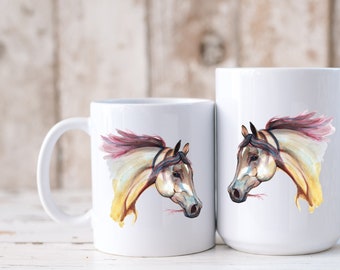 Horse rider mug, gift for horse lover, horse mug, pony lover gift, valentine's gift, girlfriend best gift, perfect gift mug, 11oz, 15oz