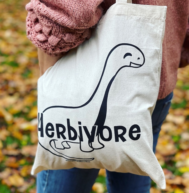 Herbivore vegan bag, vegan shopper, vegan gift ideas, vegan fashion. Vegan tote bag. image 1