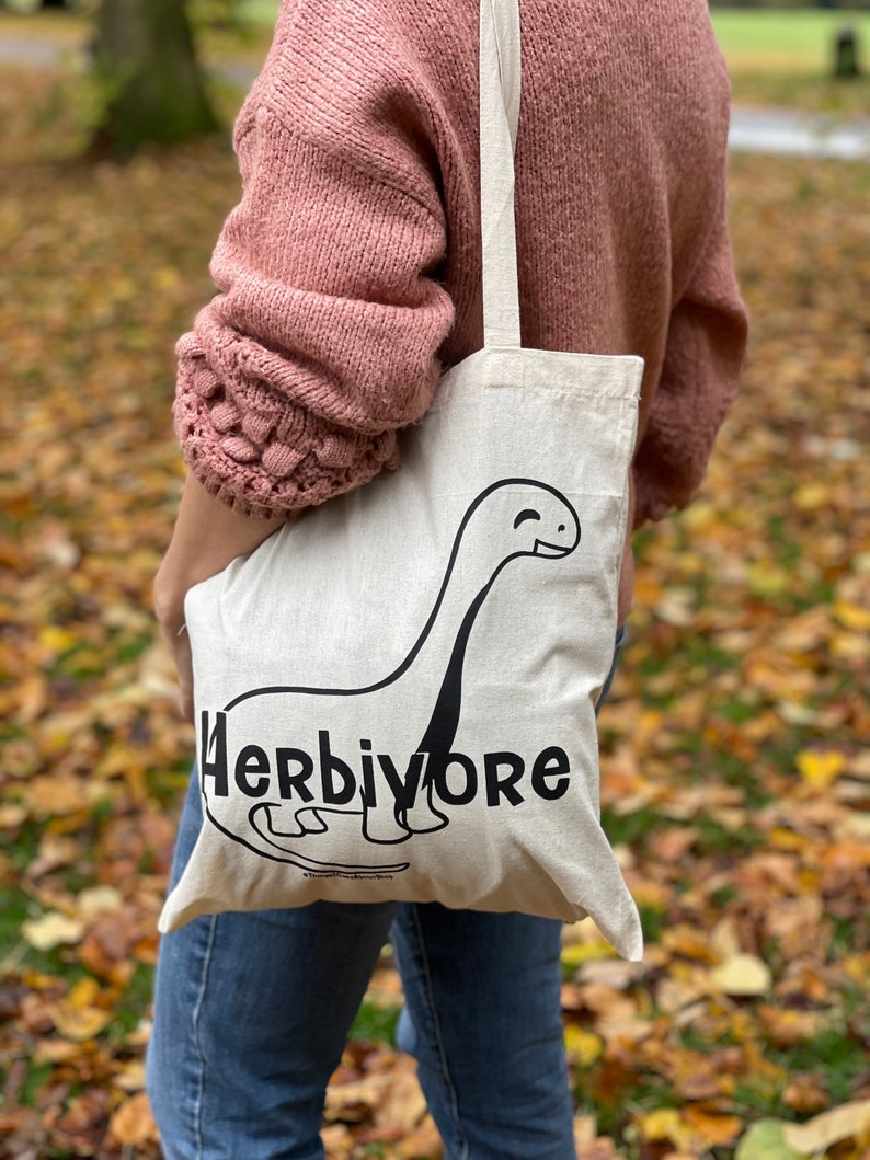 Herbivore vegan bag, vegan shopper, vegan gift ideas, vegan fashion. Vegan tote bag. image 2