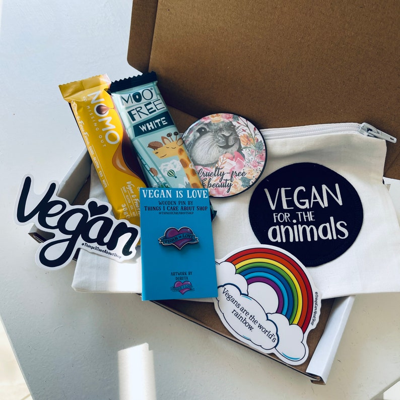 Vegan Mystery Boxes. Vegan Surprise Box. Vegan Gift Ideas. Etsy UK
