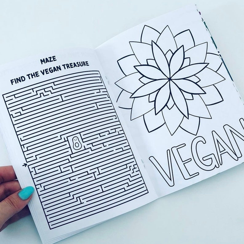 The Angry Vegan Activity Book vegan activism stickers. image 9