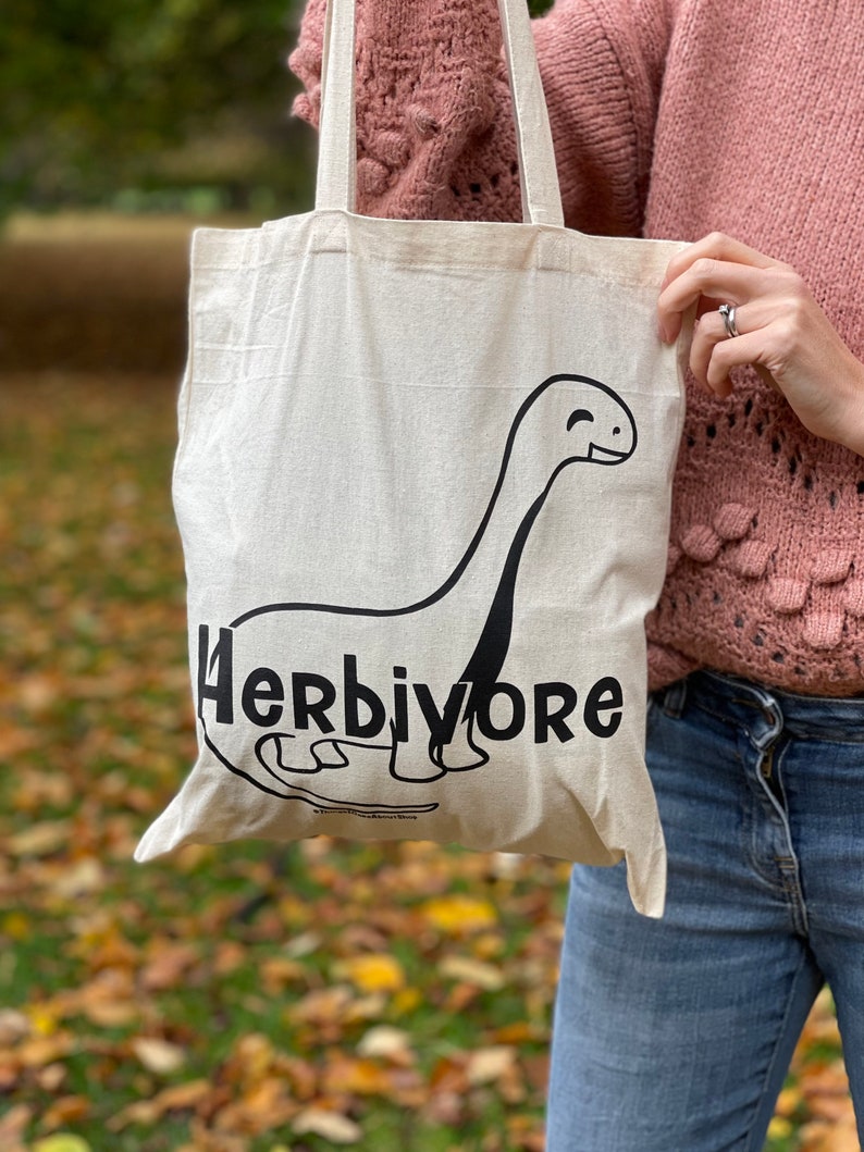 Herbivore vegan bag, vegan shopper, vegan gift ideas, vegan fashion. Vegan tote bag. image 3