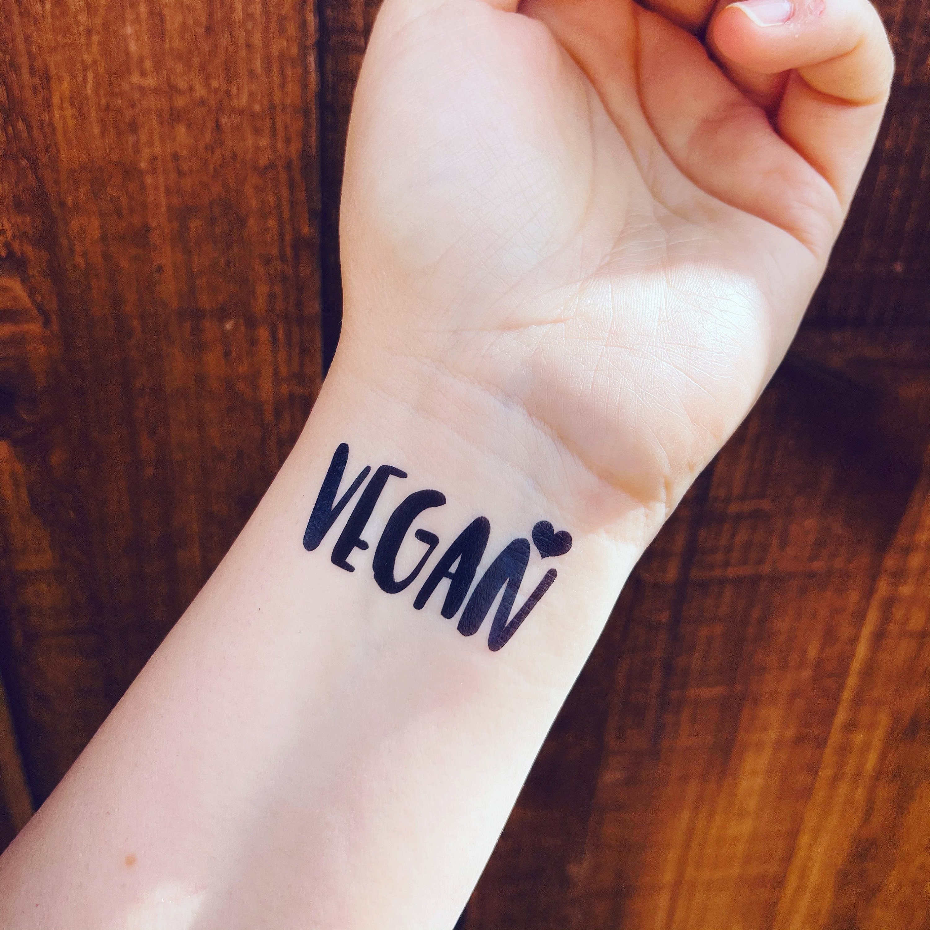Herbivore Temporary Tattoo Sets. Vegan Temporary Tattoos. Etsy