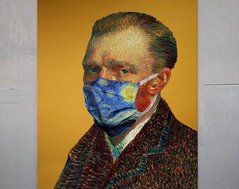 Painters and Their Masks Series / Van Gogh (FailunFailunMefailun)