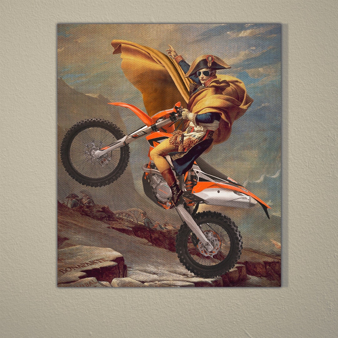 絵画 ride on Enduro Napoleon (failunfailunmefailun) - Etsy