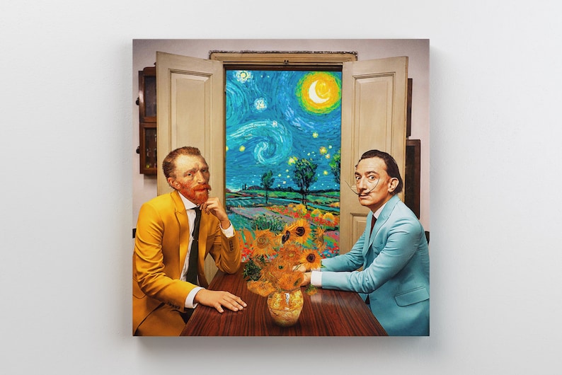Live in colors / Salvador Dali & Van Gogh FailunFailunMefailun image 5
