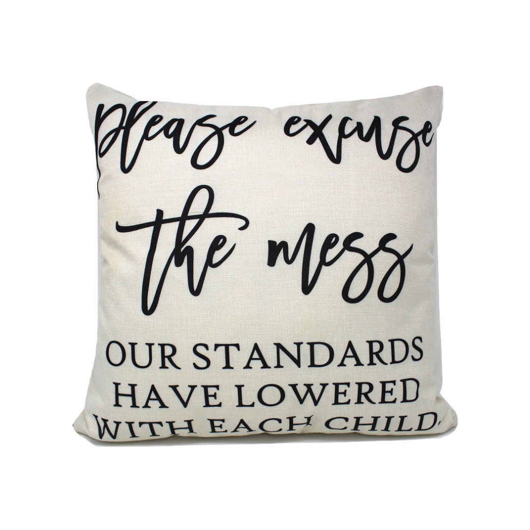 Funny Throw Pillow Covers / Decorative Pillows / 18 x 18 Etsy