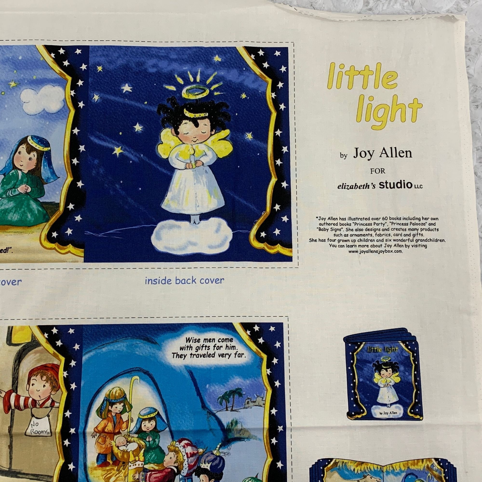 Little　Joy　Studio　Light　Fabric　for　Elizabeth's　by　Canada　Allen　Etsy