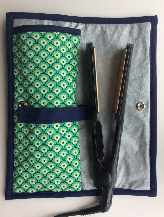 Flat Iron Case Hair Straightener Case Curling Wand Mat Hot Etsy