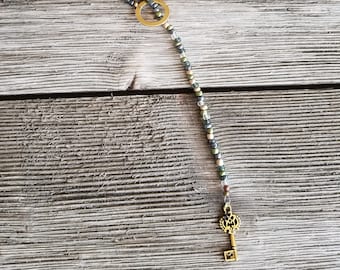 Beaded Lariat Necklace