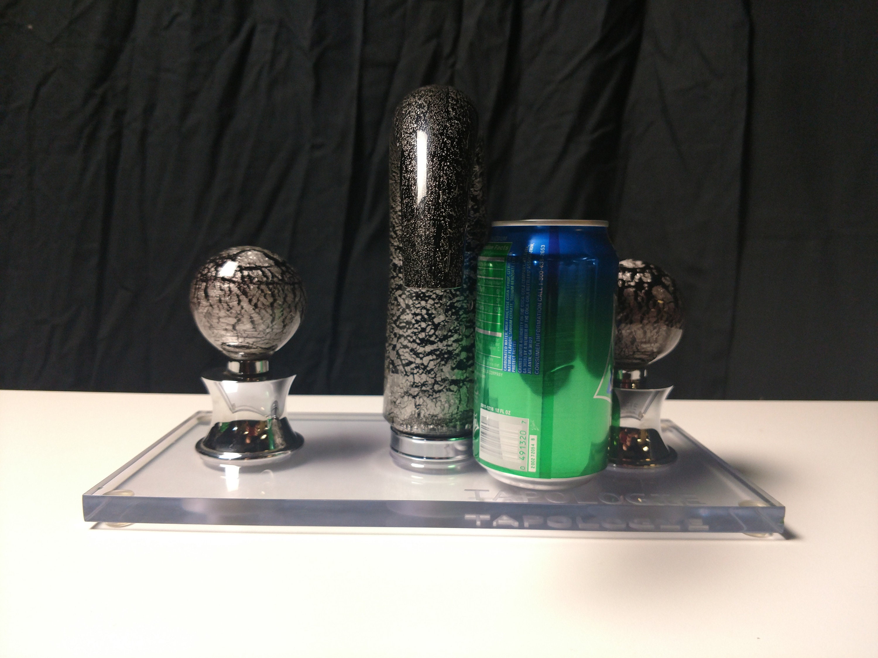 TAPOLOGIE.Glass Faucet. Black Glass. Hand Blown Glass. Blown Etsy