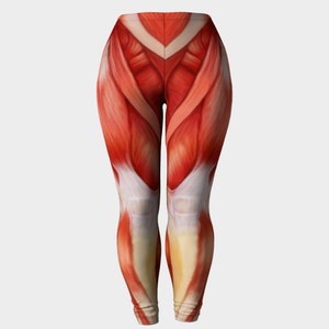 Muscle Leggings - Yoga Leggings - Yoga Pants - Halloween Leggings - Workout Leggings - Zombie Leggings - X Small - XL - Plus Size