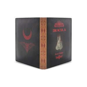 Dracula Wallet Front and Back