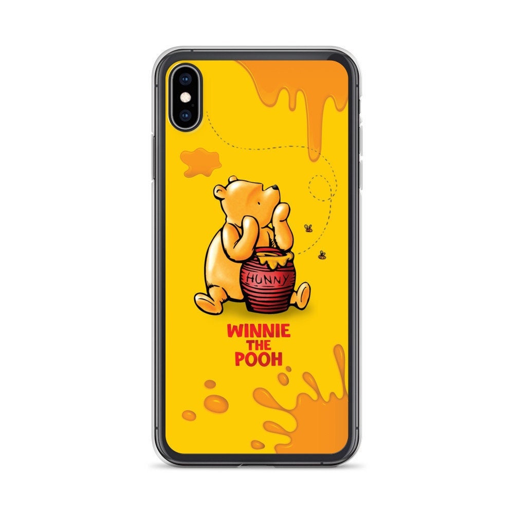 Winnie the Pooh iPhone Case, Book Lovers iPhone Case, Winnie the Pooh Phone  Cover, Winnie the Pooh iPhone Cover, Book Gift, Cute Phone Case 