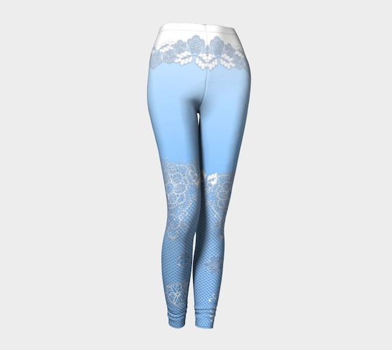 White designer clearance leggings
