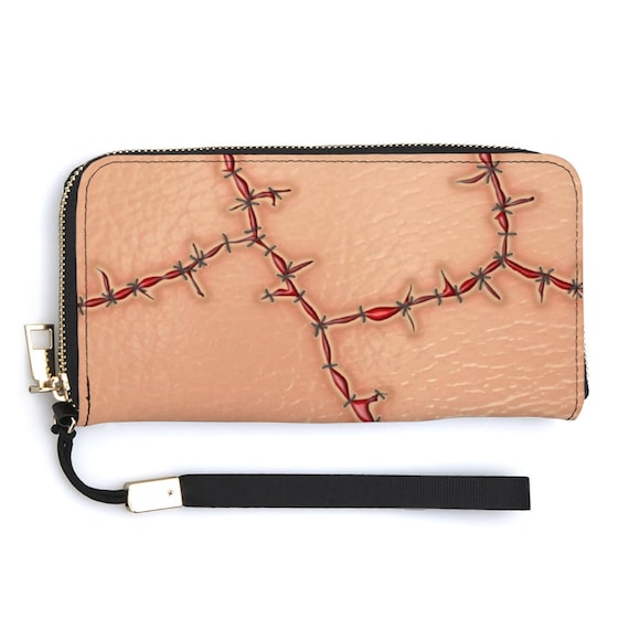 Human Skin Wallet Human Flesh Wallet Human Leather Wallet 