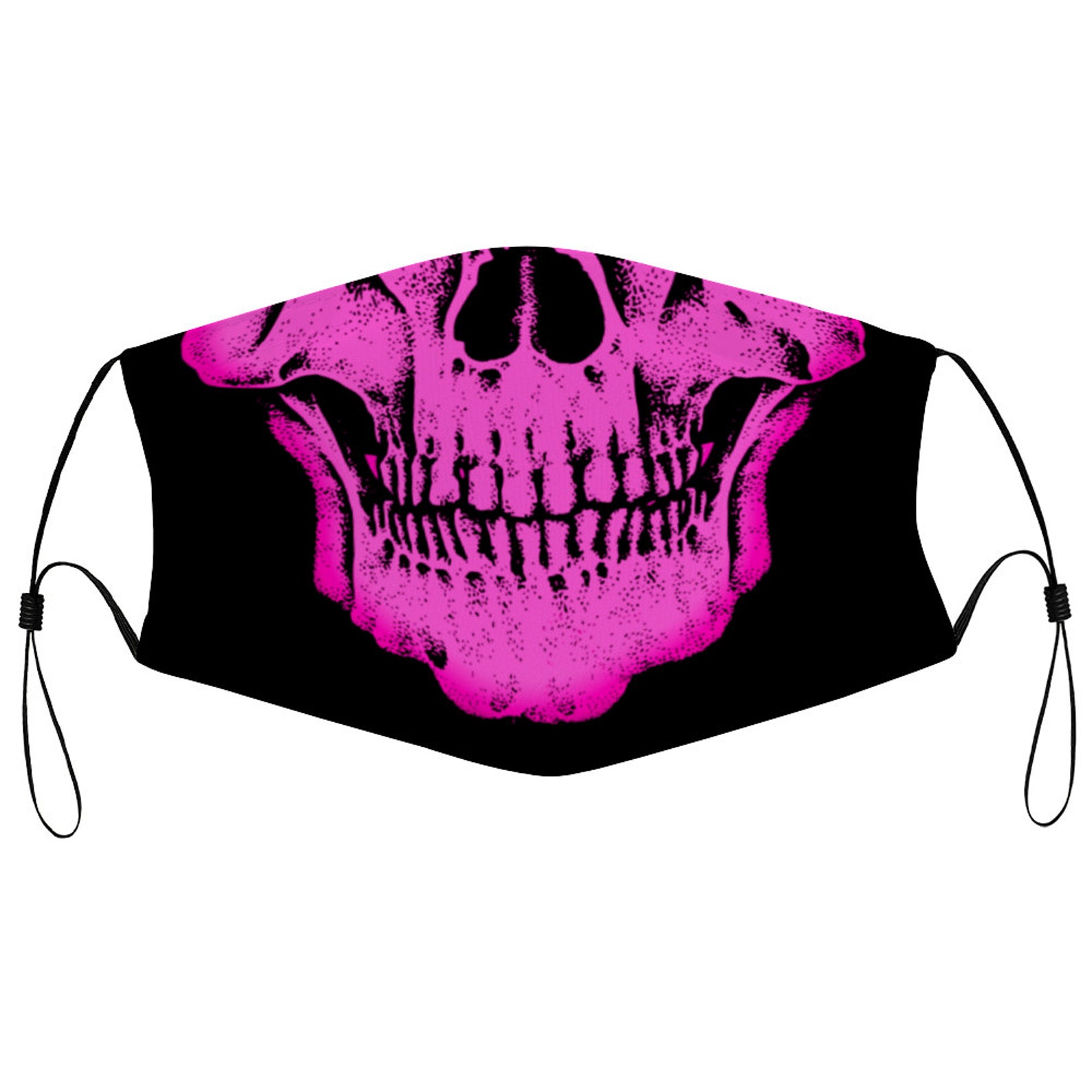 Alt Style Face Mask Pink Skull Mask Face Mask with Nose Etsy