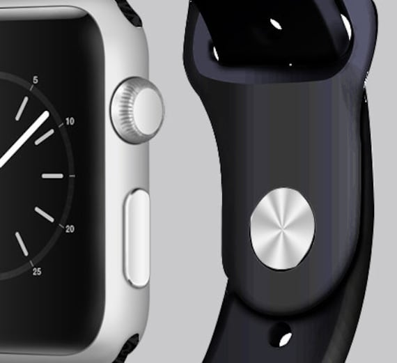 Satanic Pentagram Watch Strap Goth Apple Watch Band Black Apple