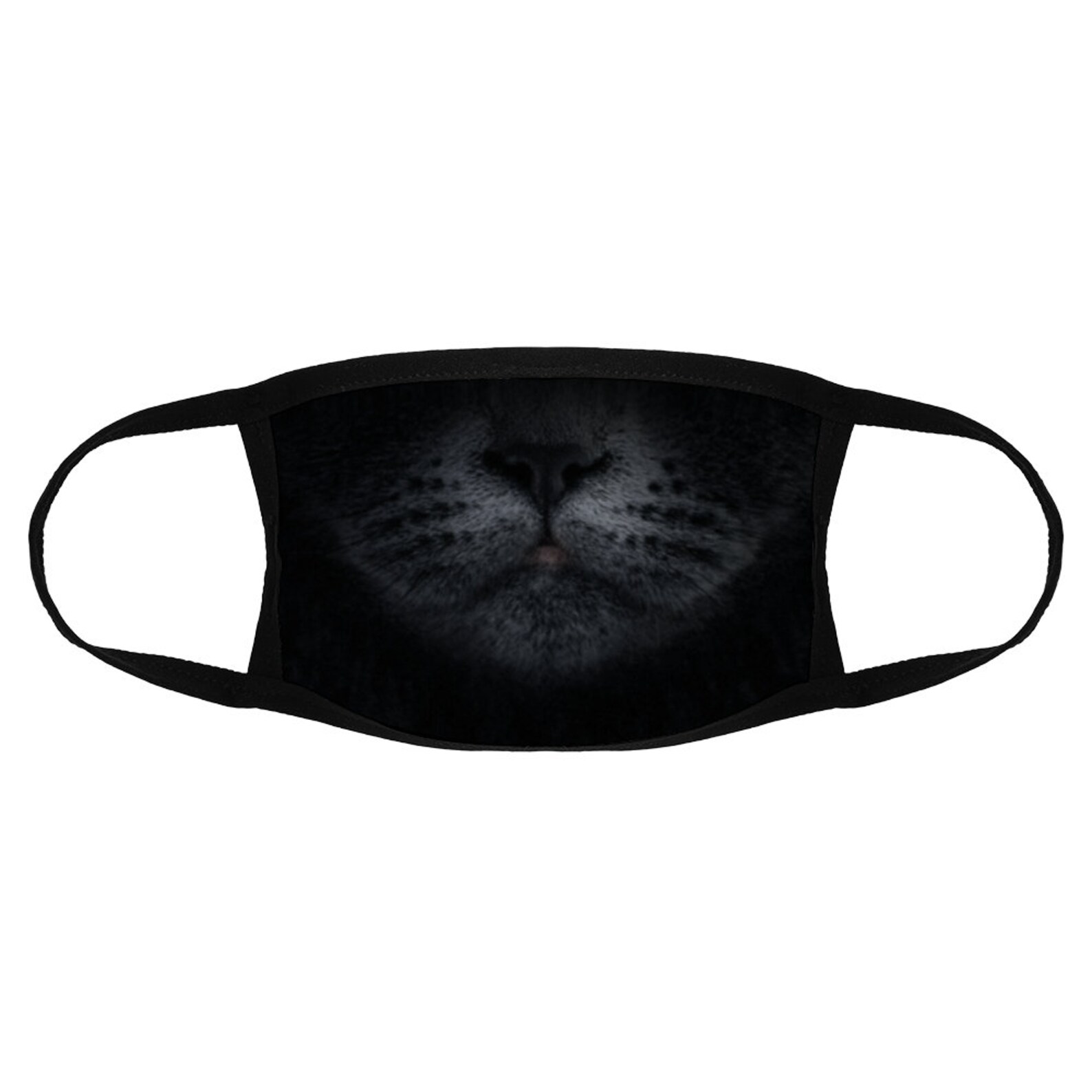 Black Cat Face Mask Reusable Face Mask Washable Face Mask Etsy