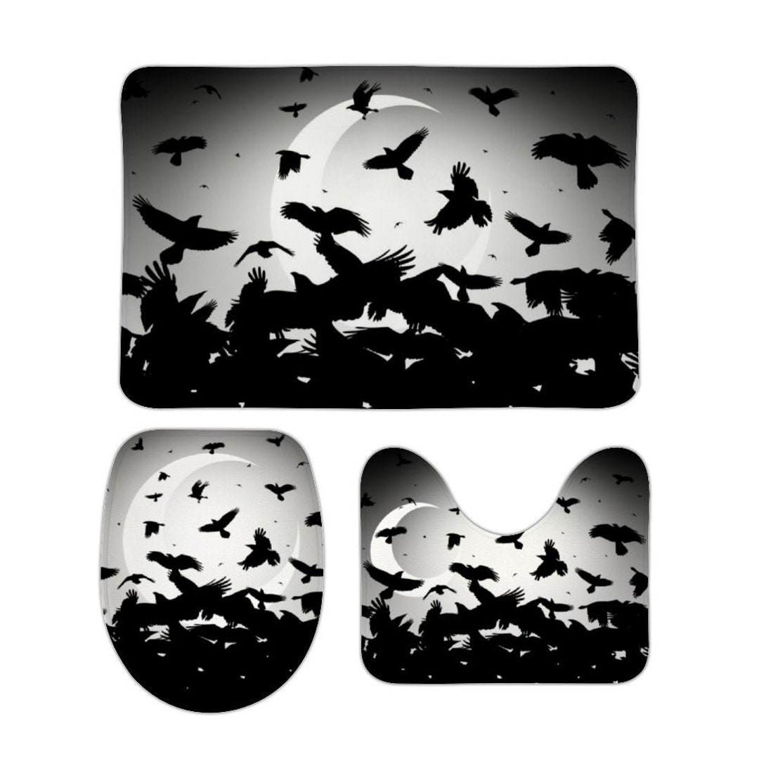 Gothic Decor Gothic Bath Mat Gothic Bathroom Decor Gothic Home Decor ...