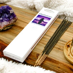 100% Natürliche Meditation Räucherstäbchen | Angst Aromatherapie | Räucherstäbchen | Stressabbau | Selbstpflege | Aromatherapie Seelische Gesundheit