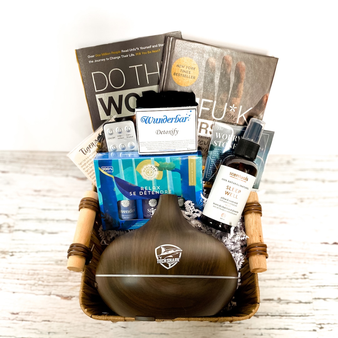 Mental Health Gift Box Unisex Relaxation Gift Spa Gift Basket Wellness