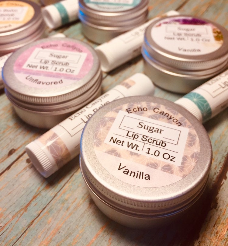 Honey & Sugar Shea Lip Scrub, Sugar Sweet Lip Scrub, Lip