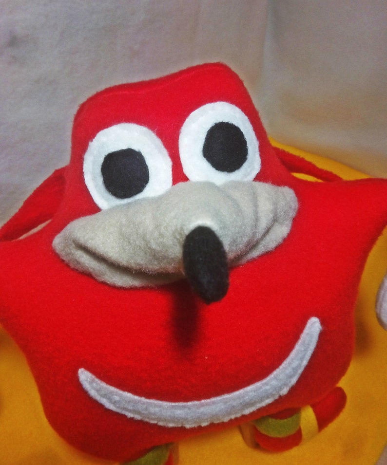 Ugandan Knuckles Plush Toy Red HandMade Uganda Do You Know De | Etsy