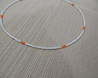 Orange Creme Choker- Free Shipping