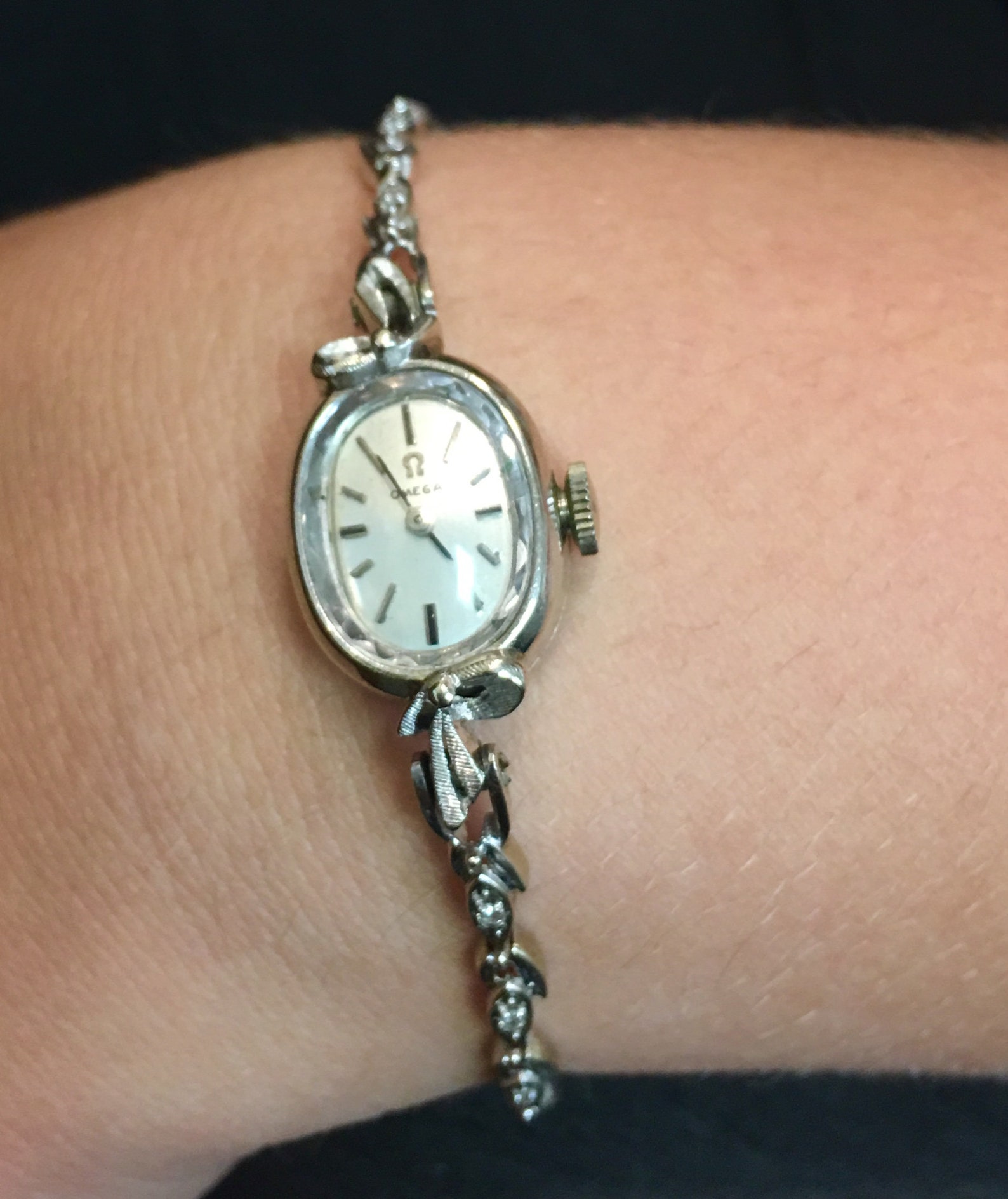 Vintage Ladies Omega Watch Etsy