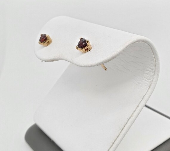 Classy Garnet Earrings - image 3