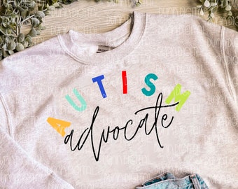 Autism PNG, Autism Sublimation Design, Autism Advocate PNG, Autism Mom Sublimation, Special Education png, autism shirt png