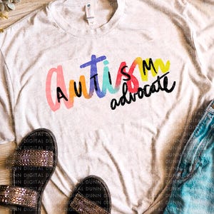 Autism PNG, Autism Sublimation Design, Autism Advocate PNG, Autism Mom Sublimation, Special Education png, autism shirt png image 3