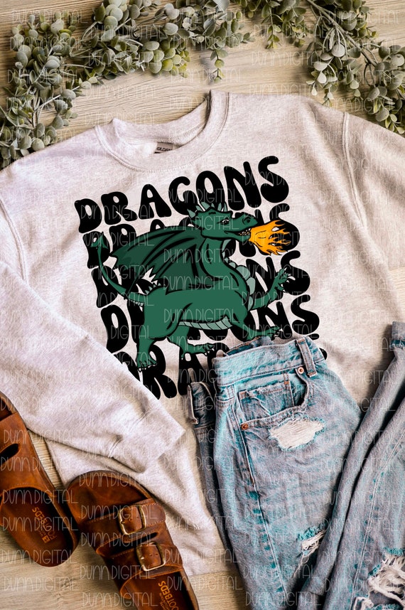 Dragon PNG, Dragon Mascot PNG, Sublimation Design Download, Dragon Pride PNG, Dragon Sublimation Shirt Design